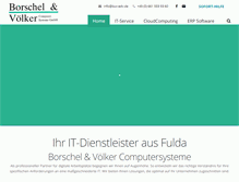 Tablet Screenshot of borschel-voelker.de